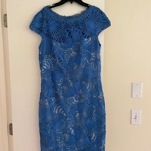 Tadashi Shoji  blue dress size 12